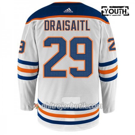 Barn Ishockey Edmonton Oilers Tröja LEON DRAISAITL 29 Adidas Vit Authentic Barn Ishockey Edmonton Oilers Tröja LEON DRAISAITL 29 Adidas Vit Authentic